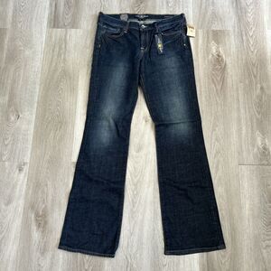 Lucky Brand Jeans Womens 10 30x34 (32x34) Long Sweet N Low Bootcut Blue Denim